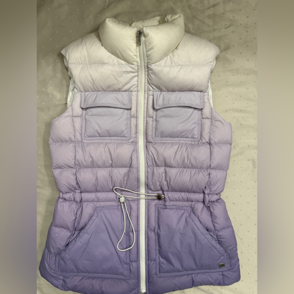 Soia & Kyo Deanna Light Down Jacket Vest- Powder/Purple size :XS NWT